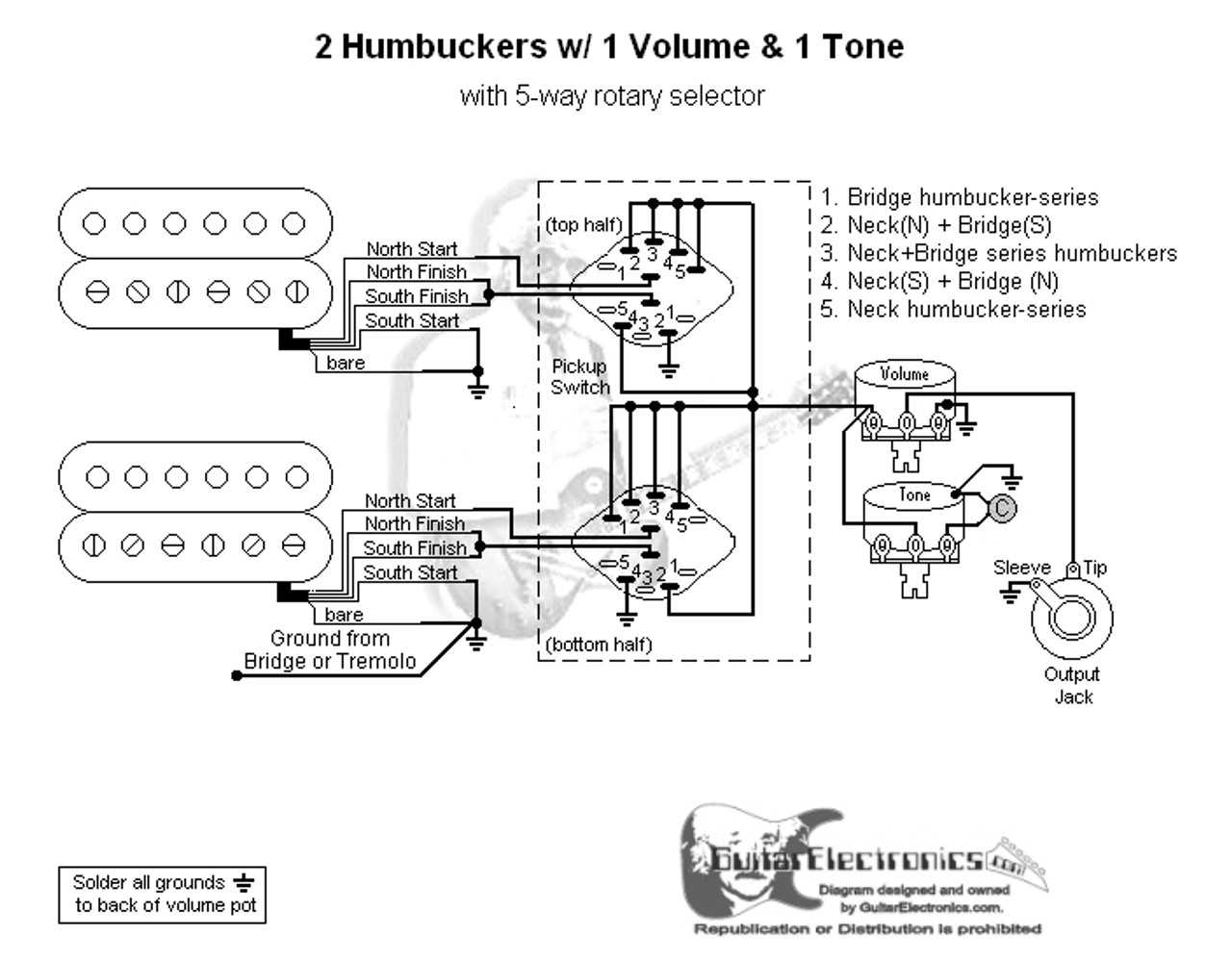 5 way switch wiring diagram