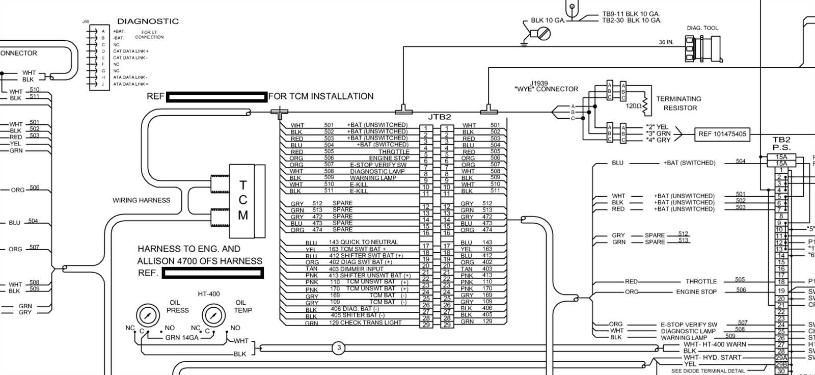 allison 3000 wiring diagram