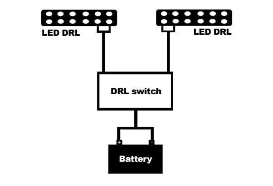 daytime running lights wiring diagram