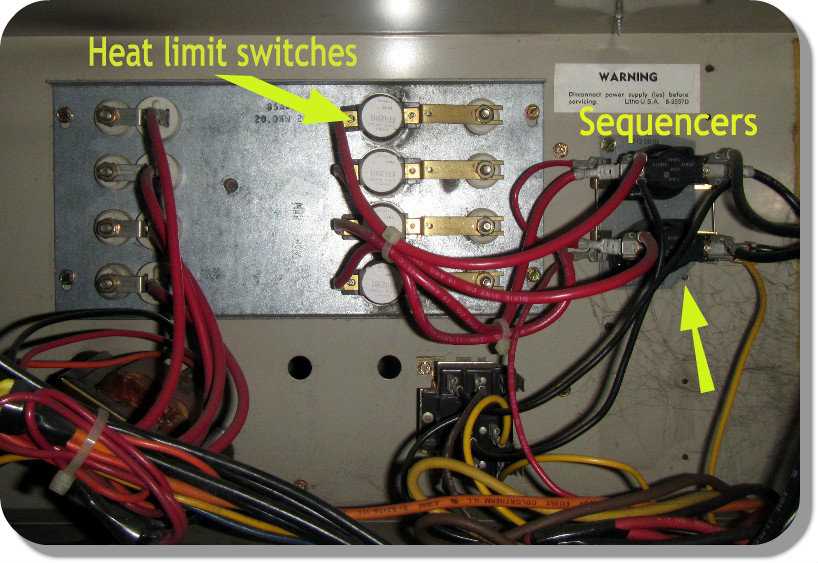 heat sequencer relay wiring diagram