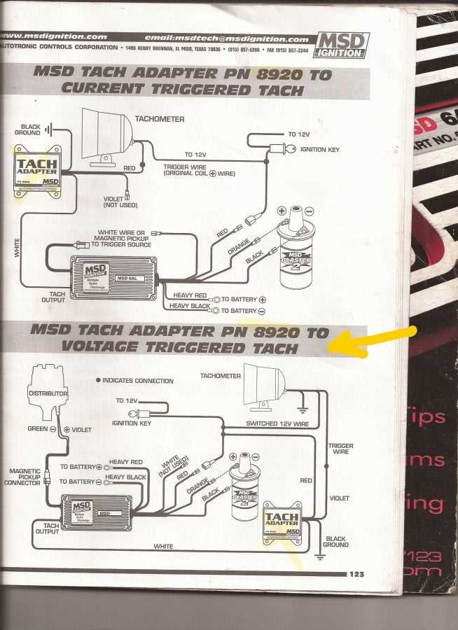 wiring diagram msd 6al