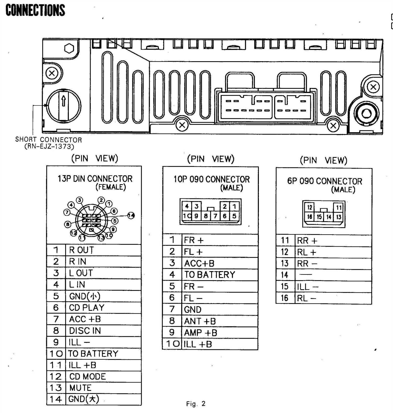 2000 toyota camry radio wiring diagram