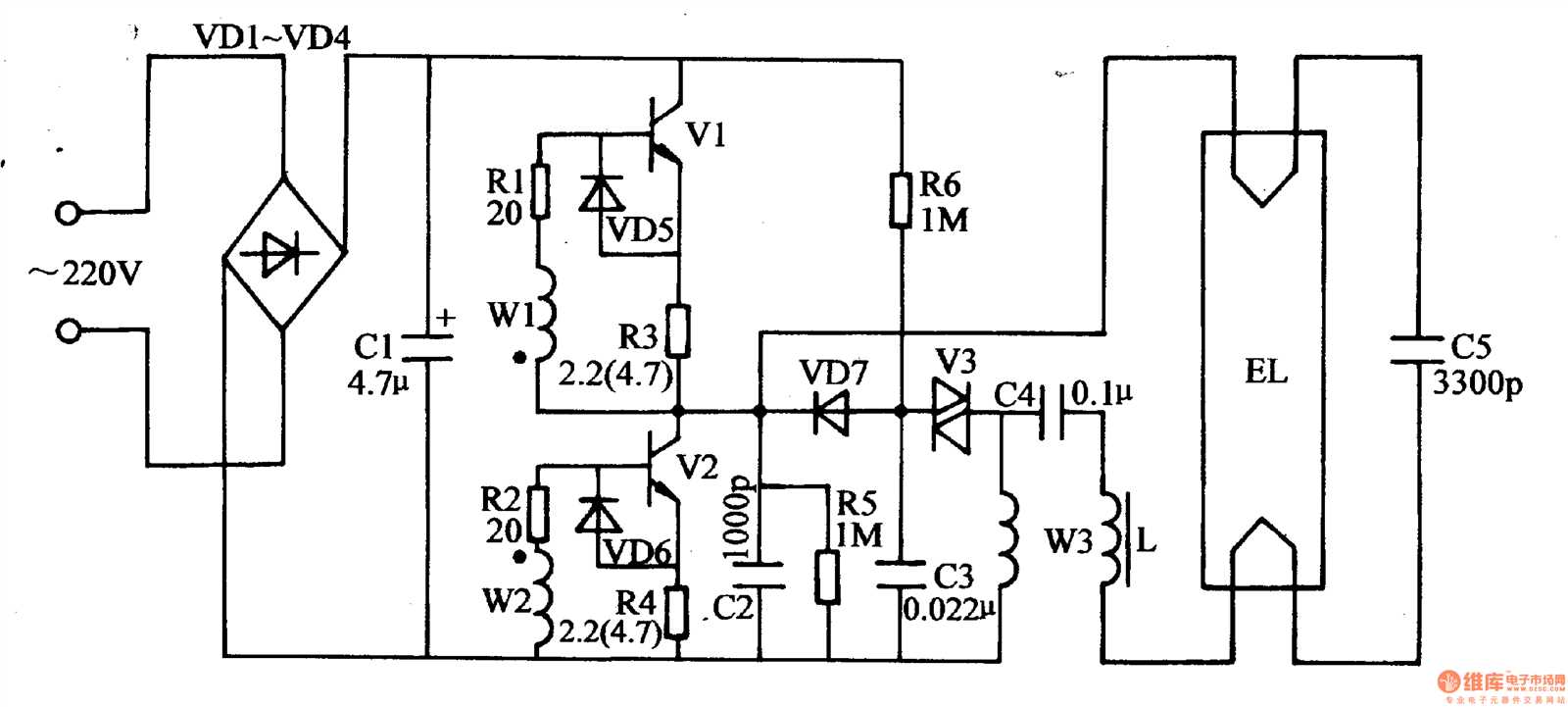 fluorescent ballast wiring diagram