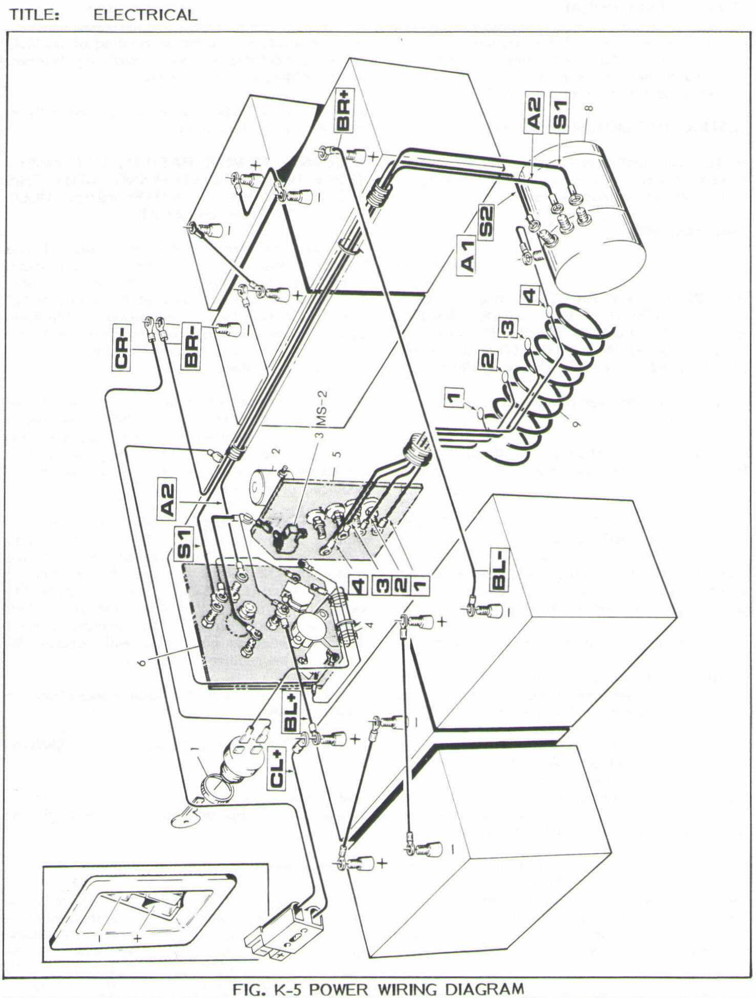 ez go golf cart 36 volt wiring diagrams