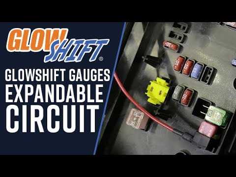 glowshift wideband wiring diagram