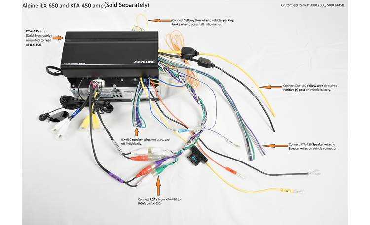 alpine radio wiring diagram