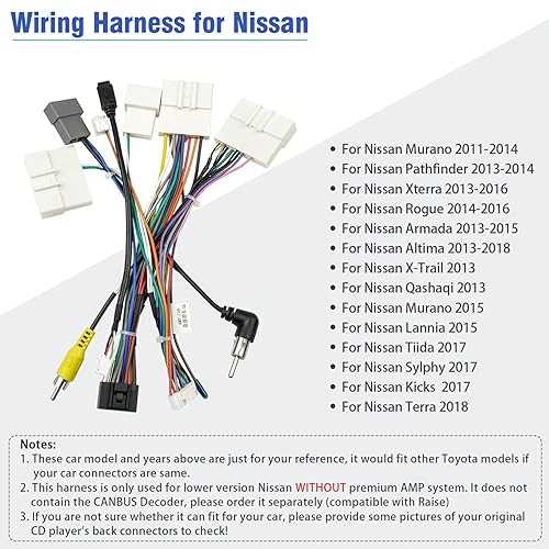 2013 nissan rogue radio wiring diagram