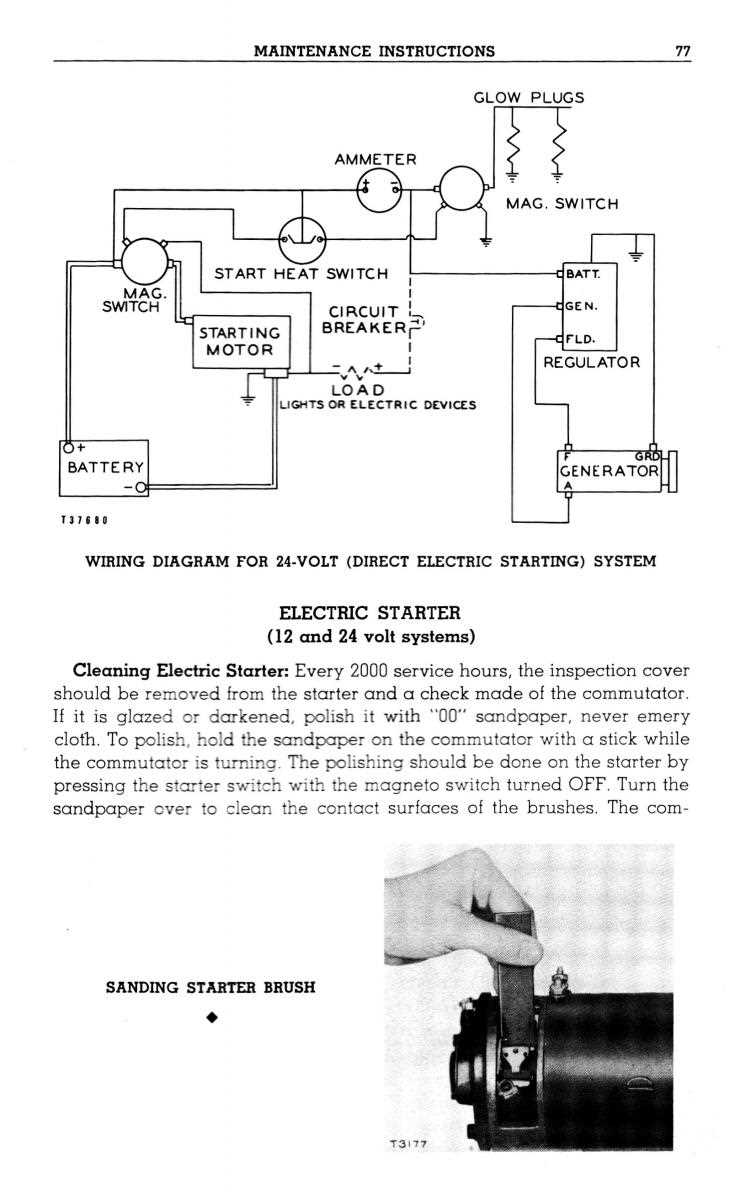 24 volt starter wiring diagram