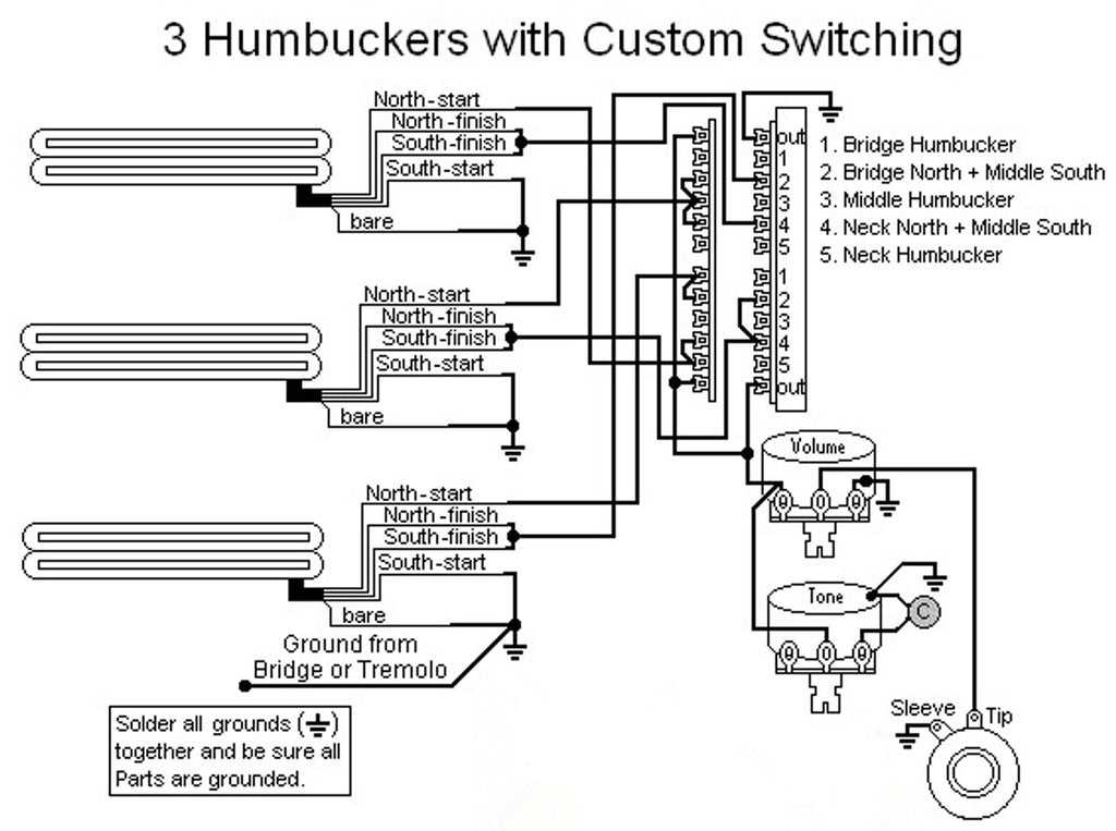 flying v wiring diagram