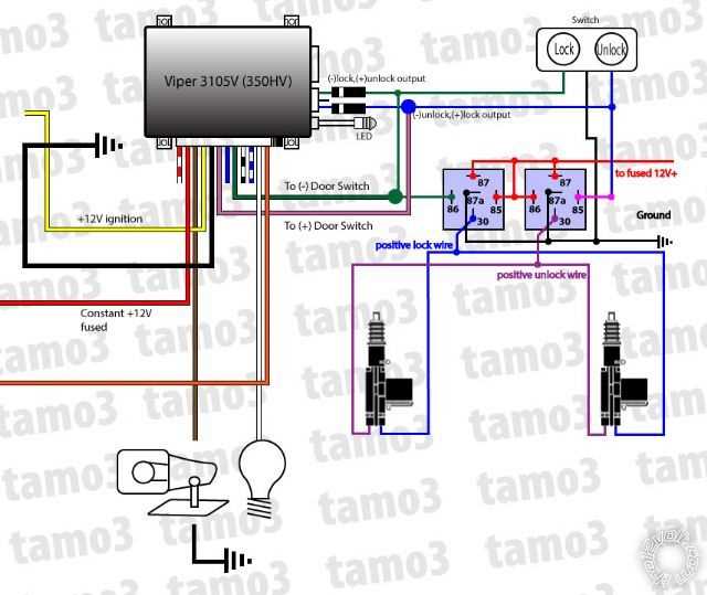 viper alarm wiring diagram