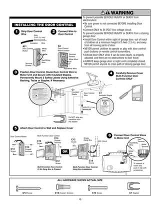 liftmaster garage door opener wiring diagram