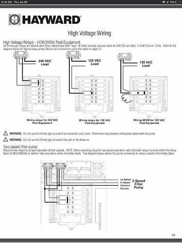 pool light wiring diagram