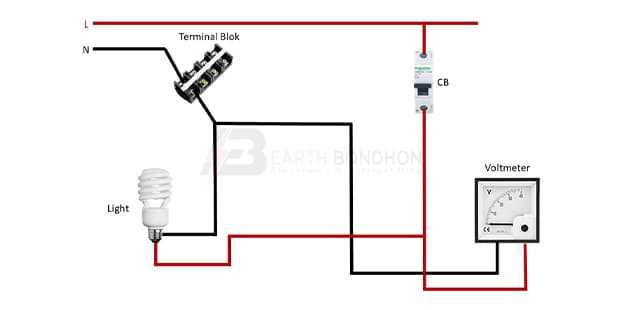 voltmeter wiring diagram