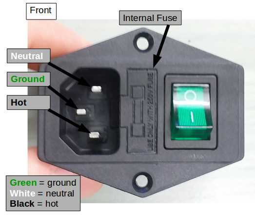 110v ac plug wiring diagram