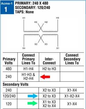 boost transformer wiring diagram