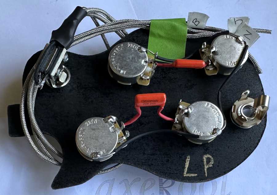 les paul wiring diagrams