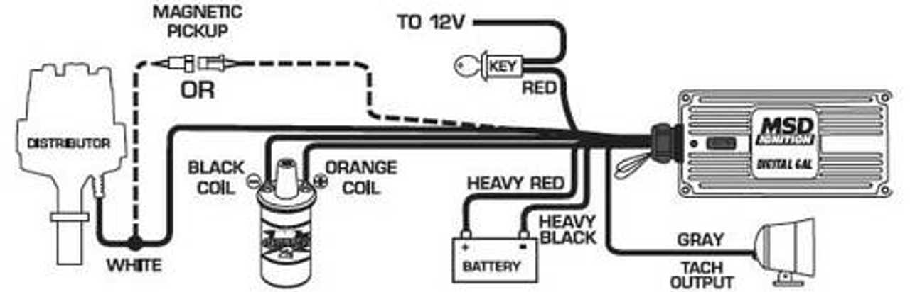 msd 6a wiring diagram chevy hei