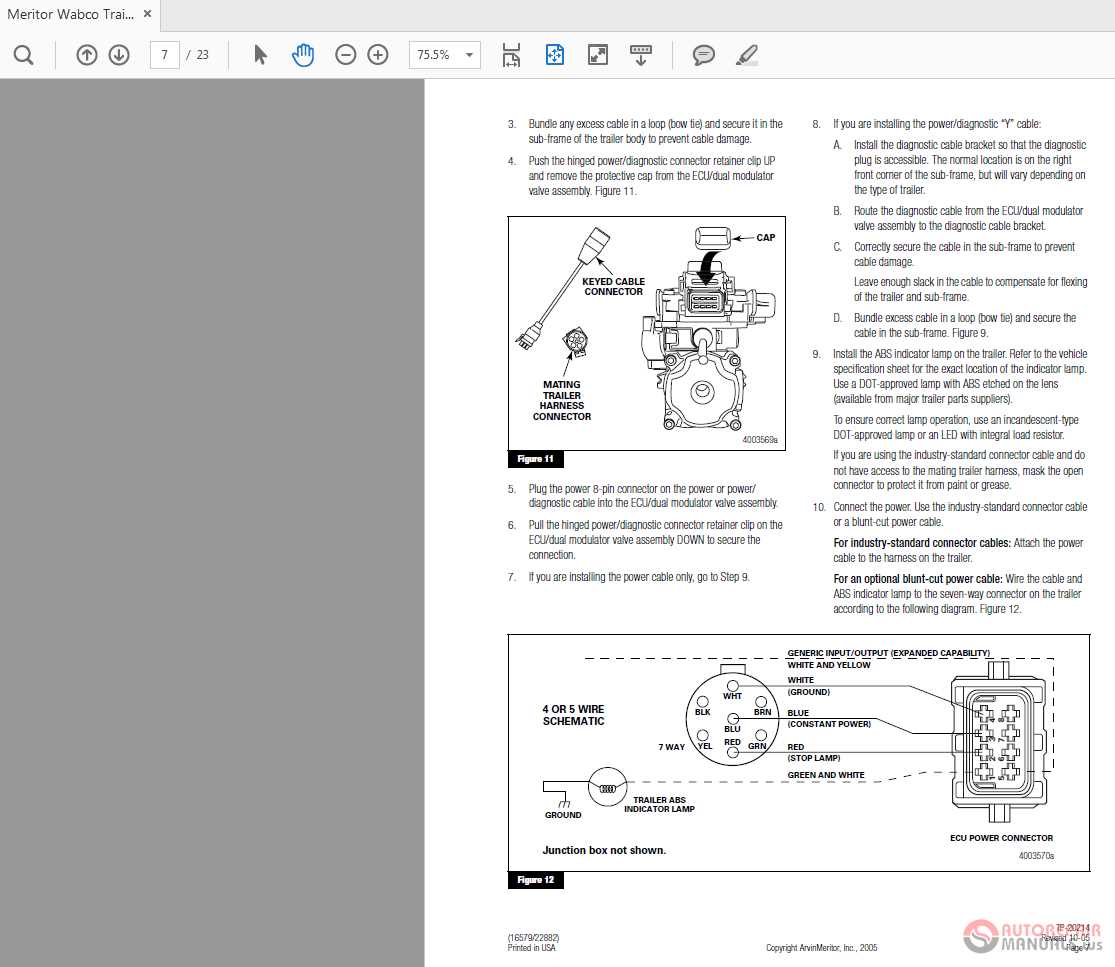 wabco abs wiring diagram