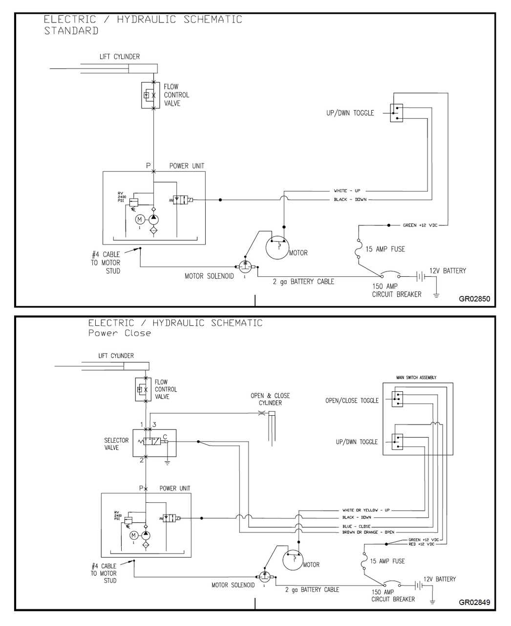 waltco liftgate wiring diagram