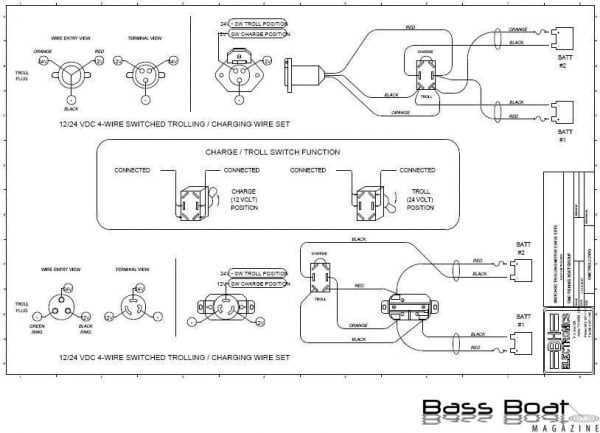 wiring diagram for 12 24 volt trolling motor