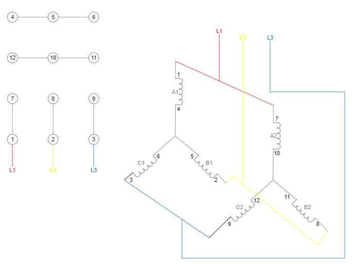 dual voltage motor wiring diagrams