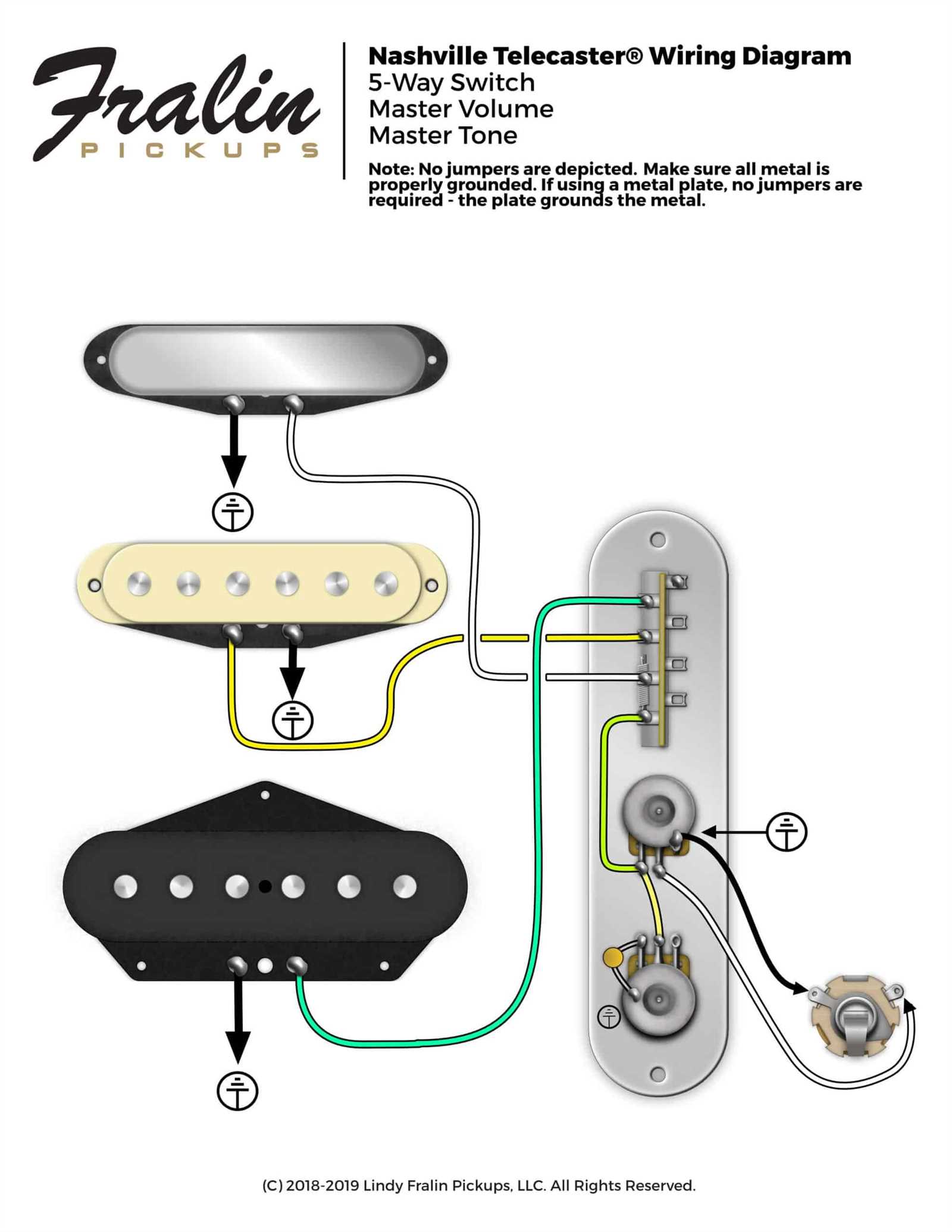 telecaster 5 way switch wiring diagram