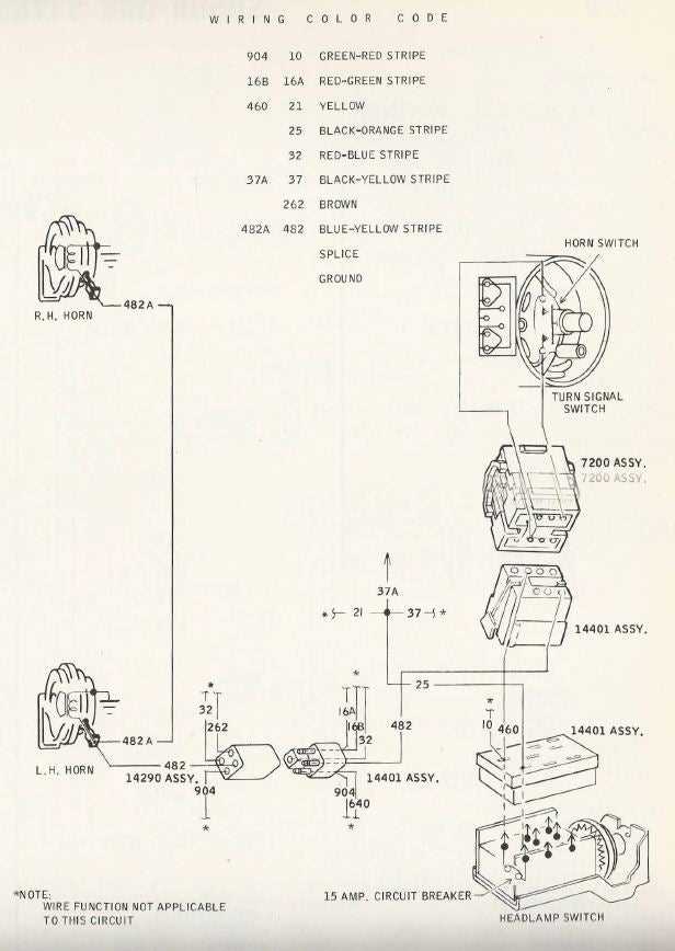 wiring diagram 1967 mustang