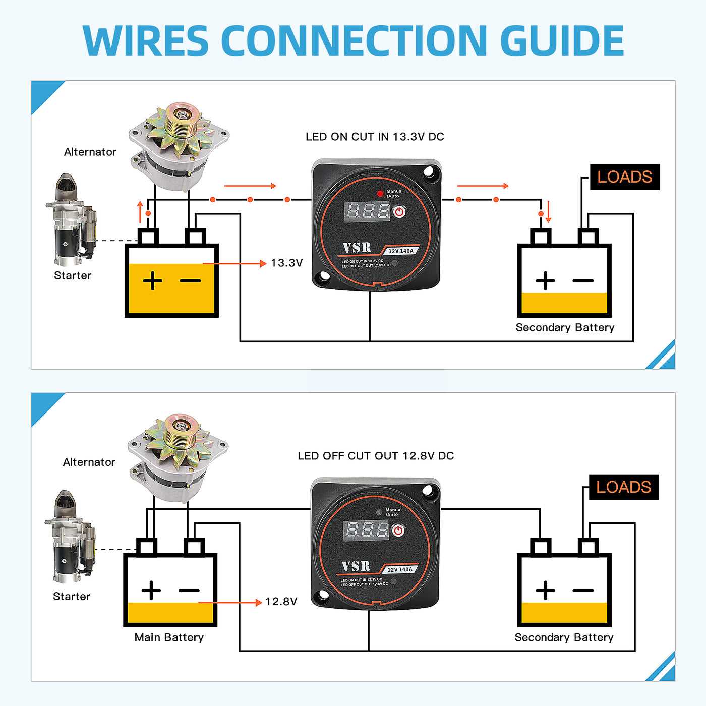 wiring diagram battery isolator