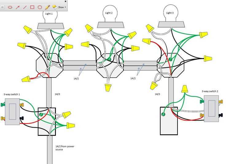 wiring diagram for 3 way switch