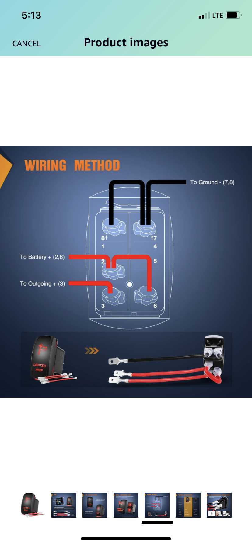 wiring diagram for 5 pin rocker switch