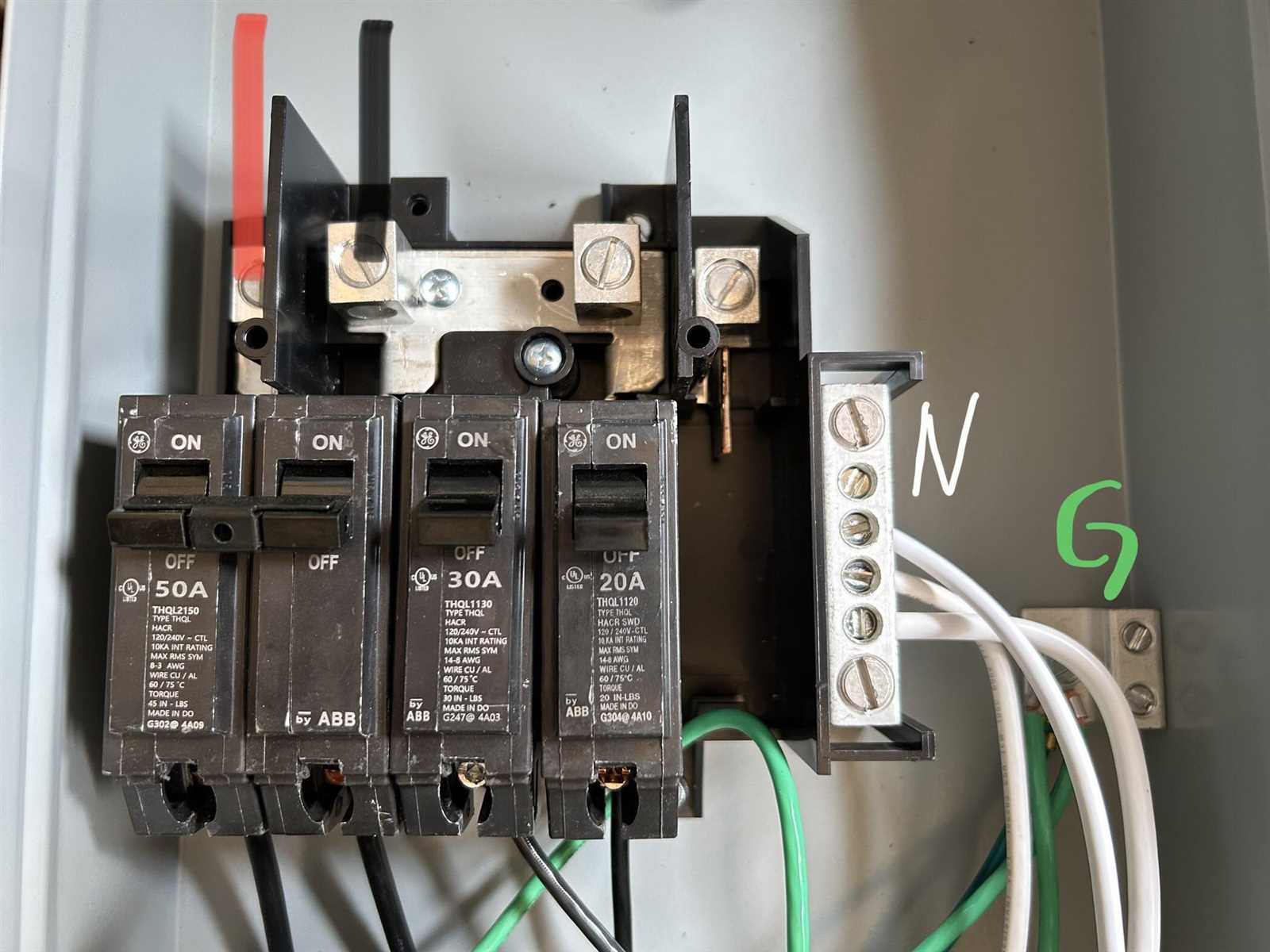 wiring diagram for 50 amp rv outlet