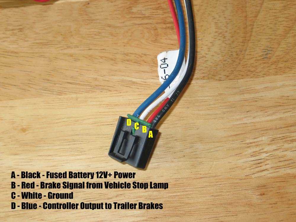 wiring diagram for a trailer with electric brakes