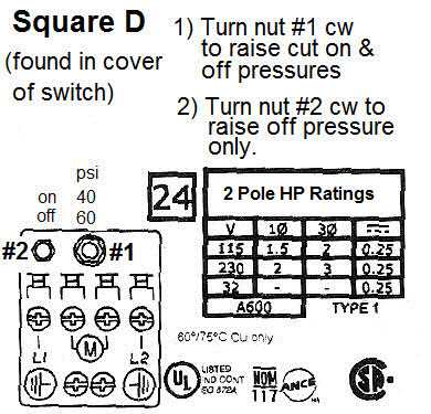 wiring diagram for a well pressure switch