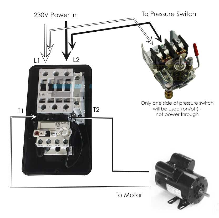 wiring diagram for a well pressure switch