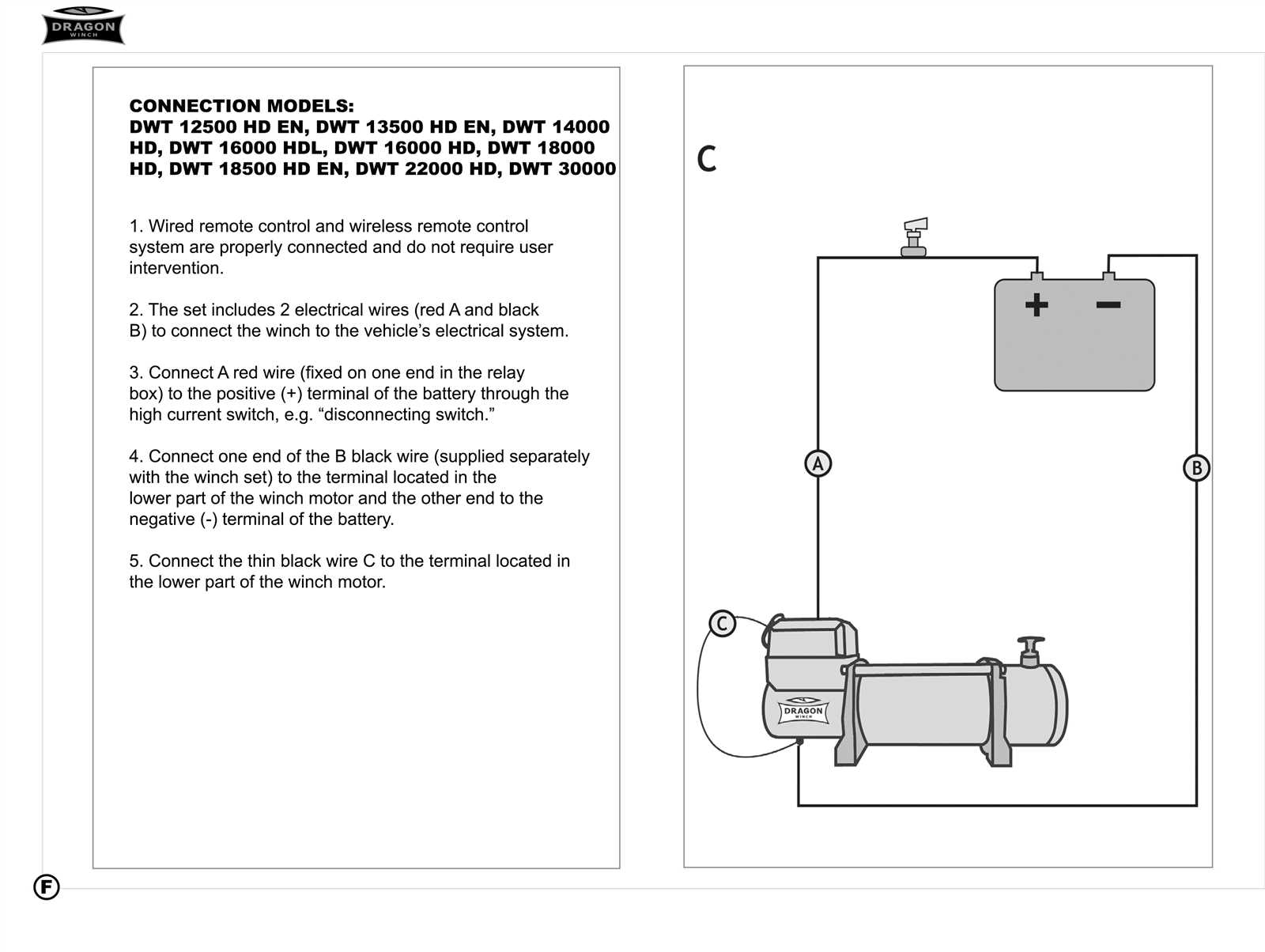 wiring diagram for a winch