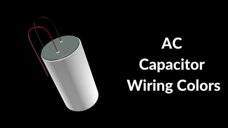 wiring diagram for ac capacitor