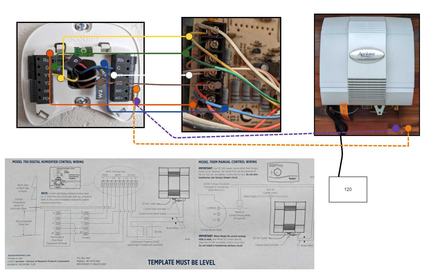 wiring diagram for aprilaire 600