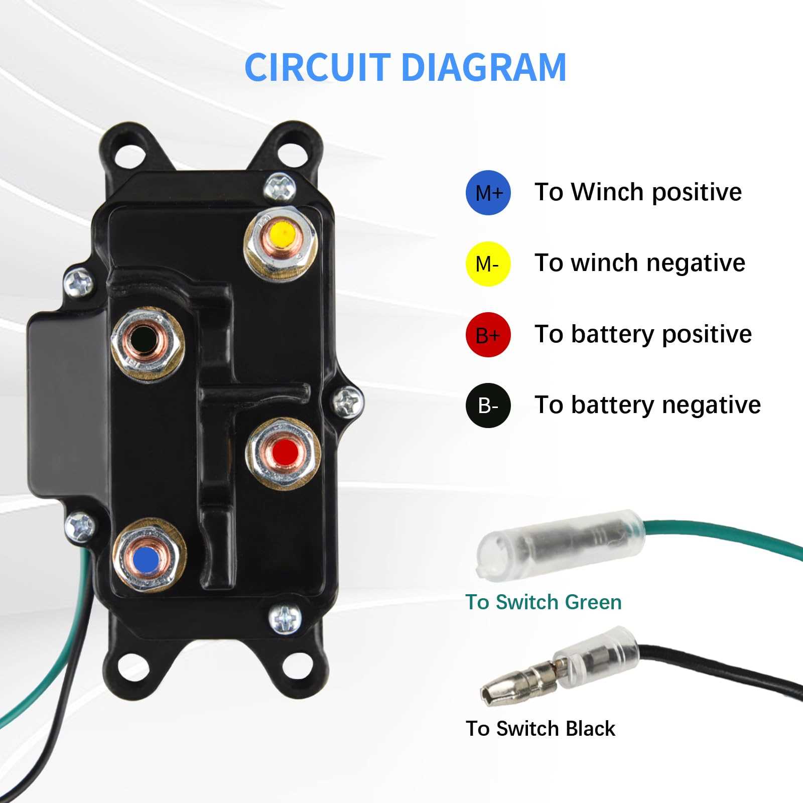 wiring diagram for atv winch