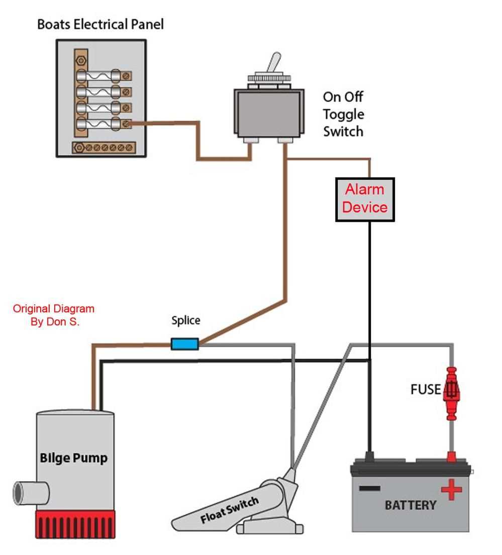 wiring diagram for bilge pump with float switch