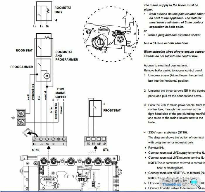 wiring diagram for boiler