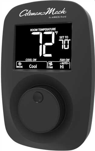 wiring diagram for coleman mach thermostat