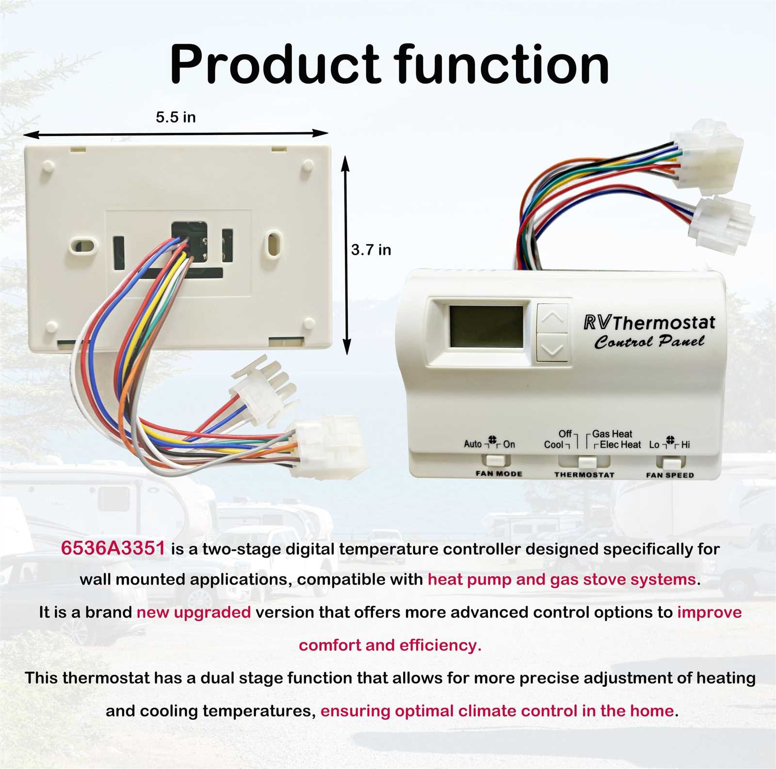 wiring diagram for coleman mach thermostat