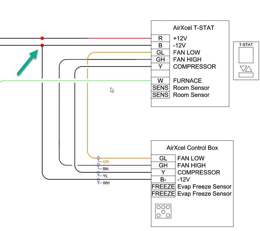 wiring diagram for coleman rv air conditioner