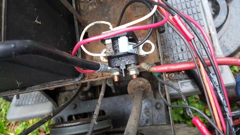 wiring diagram for craftsman riding mower