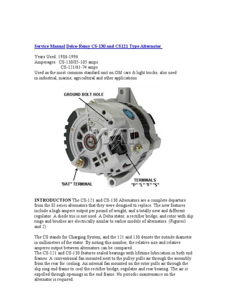 wiring diagram for delco remy alternator