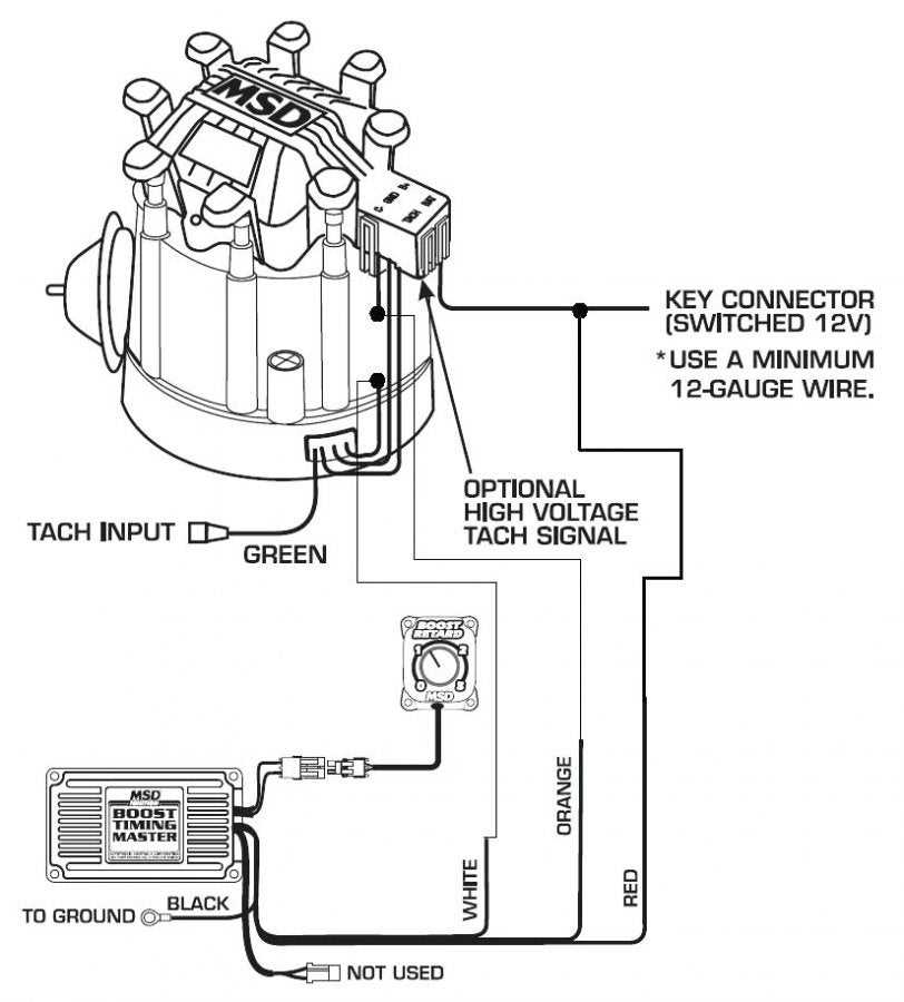 wiring diagram for distributor