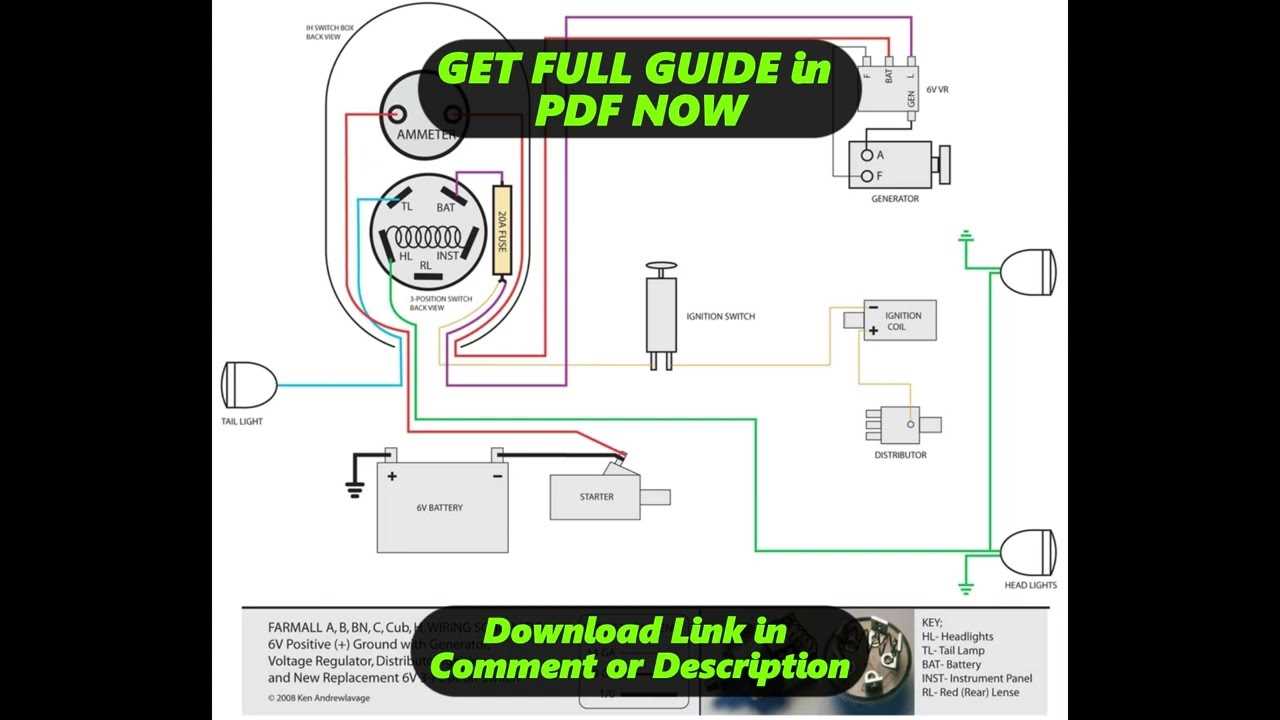 wiring diagram for farmall h