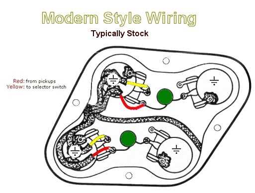 wiring diagram for gibson sg