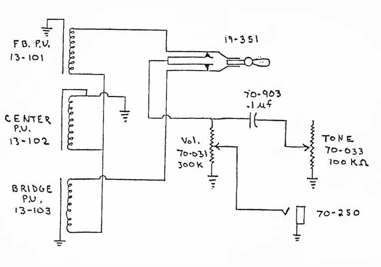 wiring diagram for gibson sg