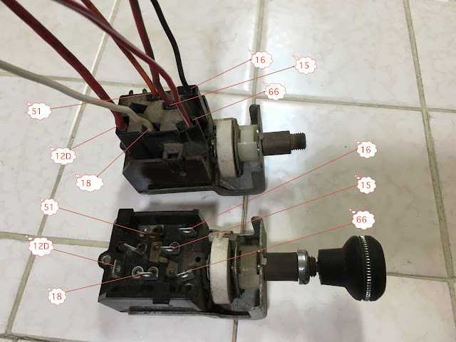 wiring diagram for headlight switch